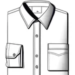 white button-up shirt image